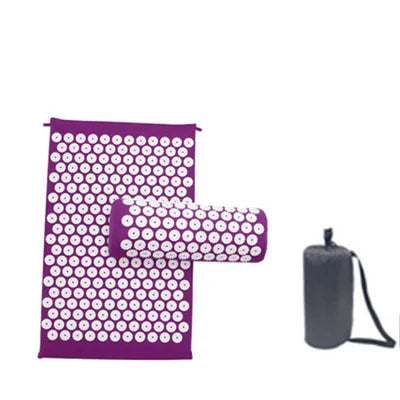 tapis acupression ensemble violet