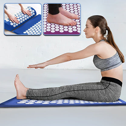 tapis acupression femme etirement